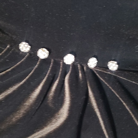 Amanda Lane Brown Velvet Midi Dress - Picture 6 of 6